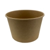 Kraft papír salátás tál 1150ml BEGREEN 50db/csomag