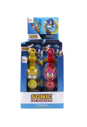Sonic világító karkötő pörgettyűvel cukorkával 10g/24db