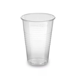 Műanyag pohár SUP logóval 2 dl-es vt. 100 db/cs PP