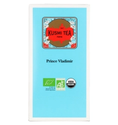 Kusmi Prince Vladimir citrusokkal, vaníliával és fűszerekkel ízesített fekete tea 25 filter 50g