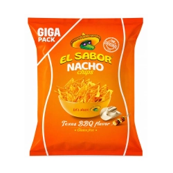 El sabor bbq tortilla chips 425g