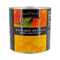 Mandarin konzerv 2650ml/2500g/1500g