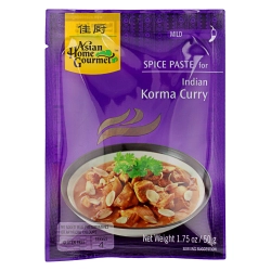 AHG indiai korma curry enyhén csípős fűszerpaszta 50g