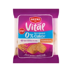 Detki Vitál cukorstop háztartási keksz HCN 180g