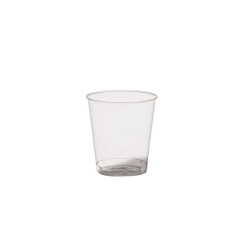 Lebomló PLA snapszos pohár 2/4cl (40db/csomag)