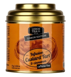 Lisbon tea fahéjas pudingtorta ízesítésű teakeverék (koffeinmentes) 75g