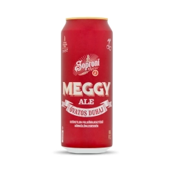 Soproni meggy sör 4% 0,5l