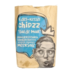 Chipzz Sal de Mar kézműves burgonyachips tengeri sóval 150g