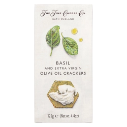 Fine Cheese bazsalikomos, extra szűz olívaolajos kréker 125g