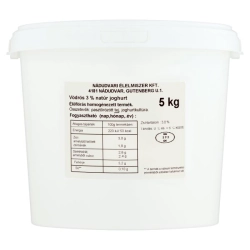 Nádudvari vödrös joghurt 3% 5l