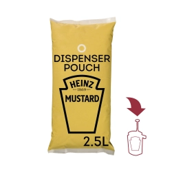 Heinz mustár zacskós 2,5l/2,7kg