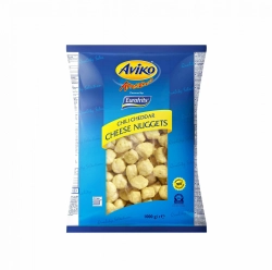 Aviko cheddar sajtfalatok csilipaprikával gyorsfagyasztott 1000g