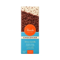 Venchi Chocoviar Stracciatella Soft Bar tejcsokoládé tejszínes töltelékkel 170g