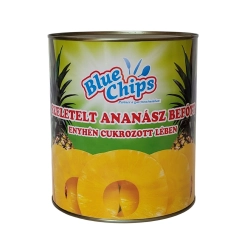 Ananász konzerv szeletelt 3000/1700g