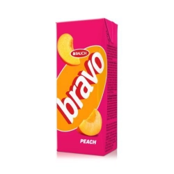 Rauch Bravo őszibarack üdítőital 20% 0,2l