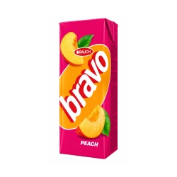 Rauch Bravo őszibarack üdítőital 20% 0,2l