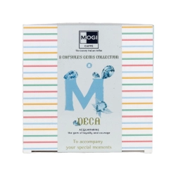Mogi Decaf Acquamarine koffeinmentes őrölt pörköltkávé-keverék kapszulában 8db