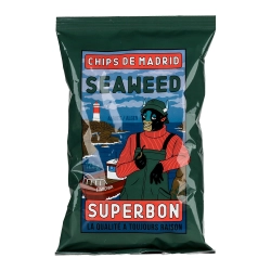 Superbon Chips de Madrid tengeri algával ízesített burgonyachips 125g