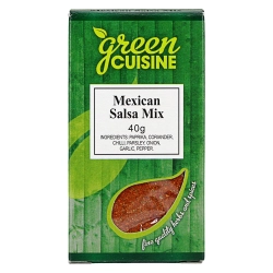 Green Cuisine mexikói salsa fűszerkeverék 40g