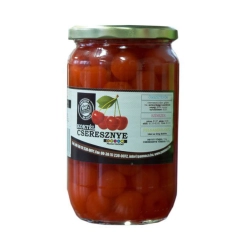 PANNA - Piros szár nélküli koktélcseresznye 750/420g