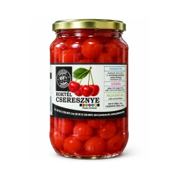 PANNA - Piros szár nélküli koktélcseresznye 750/420g