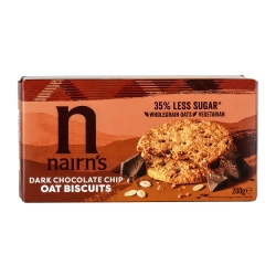 Nairn's zabkeksz étcsokoládé darabokkal 200g