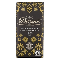 Divine étcsokoládé 70% 90g