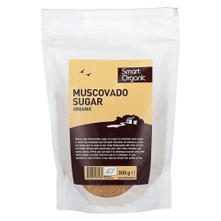 Smart Organic Bio Muscovado nádcukor 300g