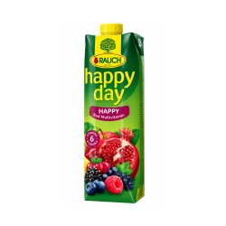 Happy Day piros multivitamin üditőital 100% 1l