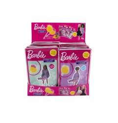 Barbie pattogó cukorka nyalókával 15g/36db