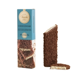Venchi Chocoviar Stracciatella Soft Bar tejcsokoládé tejszínes töltelékkel 200g