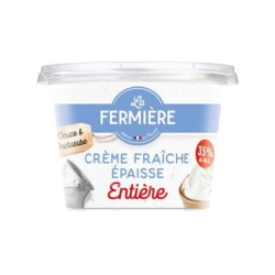 La Fermiére Creme Fraiche Épaisse teljes tejszín 35% zsírtartalom 196g