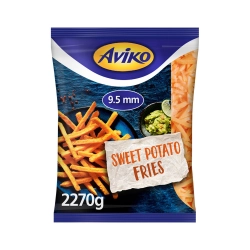 Aviko édesburgonya hasábok ropogós bevonattal gyorsfagyasztott 2270g