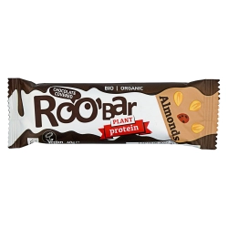 Roobar magas fehérjetartalmú mandulás szelet csokoládéba mártva 40g