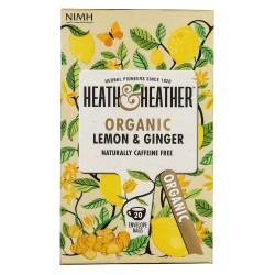 Heath & Heather citrom-gyömbér tea 20 filter 30g