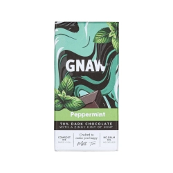 Gnaw Borsmenta ízesítésű 70% étcsokoládé 80g