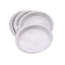 Papírtányér/tortatálca kerek 19cm 500db/karton