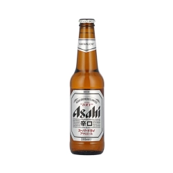 Asahi super dry üveges sör 5,2% 0,33L
