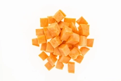 Édesburgonya kocka 15x15 tisztított 2kg