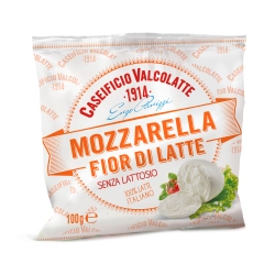 Valcolatte laktózmentes vizes mozzarella sajt 100g