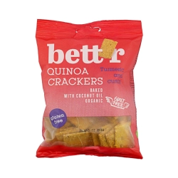 Bett'r Organic quinoa kréker kurkumával és római köménnyel 100g