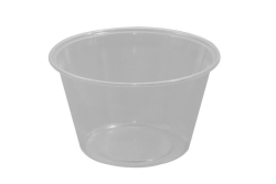Műanyag natúr kerektál / salátástál 750ml mikrózható 50db/csomag PP