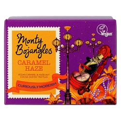 Monty Bojangles vegán karamellizált mogyorós trüffel csokoládé 100g