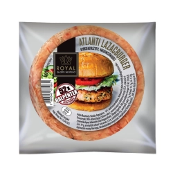 Atlanti nyers lazacburger fagyasztott 100g