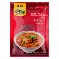 AHG piros curry fűszerpaszta enyhén csípős 50g