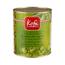 Kofa zöld olívabogyó magozott 3000/1450g