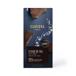 Cluizel fleur de sel 72% étcsokoládé 70g
