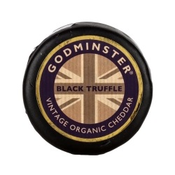 Godminster bio cheddar sajt fekete szarvasgombával 200g