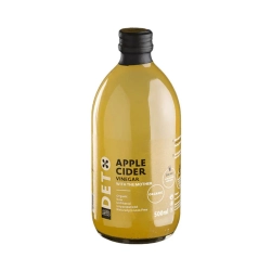 DETO szűretlen bio almaecet "anyaecettel" 5% 500ml
