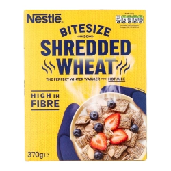 Nestlé Bitesizel Shredded Wheat teljeskiőrlésű búzapehely lapocskák 370g